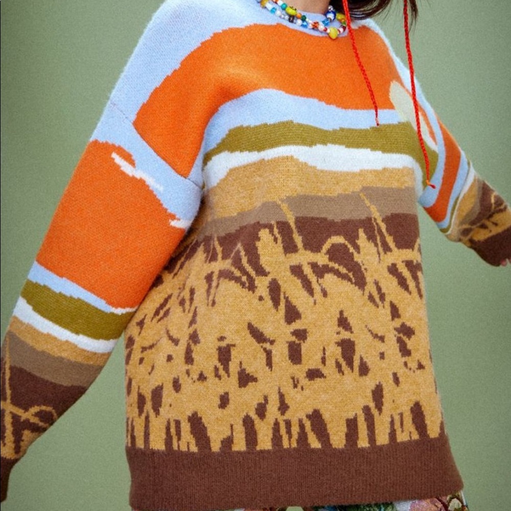 Jaded London landscape sweater